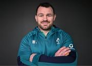 5 March 2024; Cian Healy poses for portrait after an Ireland rugby media conference at the Sport Ireland Campus Conference Centre in Dublin.  Photo by Piaras Ó Mídheach/Sportsfile