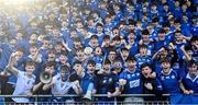 5 March 2024; St Mary's College supporters ahead of the Bank of Ireland Leinster Schools Senior Cup semi-final match between Blackrock College and St Mary's College at Energia Park in Dublin. Photo by Giselle O'Donoghue/Sportsfile