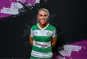 6 March 2024; Savannah McCarthy during a Shamrock Rovers squad portrait session at Roadstone Group Sports Club in Dublin. Photo by Piaras Ó Mídheach/Sportsfile