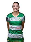 6 March 2024; Melissa O'Kane during a Shamrock Rovers squad portrait session at Roadstone Group Sports Club in Dublin. Photo by Piaras Ó Mídheach/Sportsfile