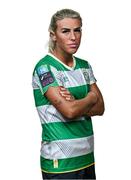 6 March 2024; Savannah McCarthy during a Shamrock Rovers squad portrait session at Roadstone Group Sports Club in Dublin. Photo by Piaras Ó Mídheach/Sportsfile