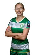 6 March 2024; Stephanie Zambra during a Shamrock Rovers squad portrait session at Roadstone Group Sports Club in Dublin. Photo by Piaras Ó Mídheach/Sportsfile