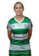 6 March 2024; Stephanie Zambra during a Shamrock Rovers squad portrait session at Roadstone Group Sports Club in Dublin. Photo by Piaras Ó Mídheach/Sportsfile