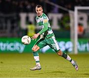 4 March 2024; Graham Burke of Shamrock Rovers during the SSE Airtricity Men's Premier Division match between Shamrock Rovers and Derry City at Tallaght Stadium in Dublin. Photo by Stephen McCarthy/Sportsfile