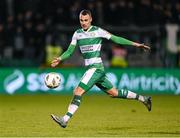 4 March 2024; Graham Burke of Shamrock Rovers during the SSE Airtricity Men's Premier Division match between Shamrock Rovers and Derry City at Tallaght Stadium in Dublin. Photo by Stephen McCarthy/Sportsfile