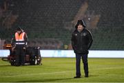 4 March 2024; Shamrock Rovers club secretary Noel Byrne before the SSE Airtricity Men's Premier Division match between Shamrock Rovers and Derry City at Tallaght Stadium in Dublin. Photo by Stephen McCarthy/Sportsfile