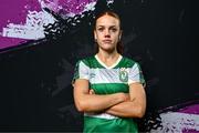 6 March 2024; Fiona Owens during a Shamrock Rovers squad portrait session at Roadstone Group Sports Club in Dublin. Photo by Piaras Ó Mídheach/Sportsfile