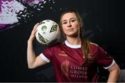 6 March 2024; Aislinn Meaney during a Galway United FC squad portrait session at The Galmont Hotel in Galway. Photo by Seb Daly/Sportsfile
