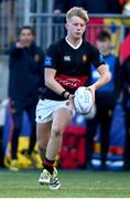 7 March 2024; Adam Jordan of The High School during the Bank of Ireland Vinnie Murray Cup final match between St Fintan's High School and The High School at Energia Park in Dublin. Photo by Tyler Miller/Sportsfile