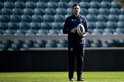 8 March 2024; England defence coach Felix Jones during an England rugby captain's run at Twickenham Stadium in London, England. Photo by Harry Murphy/Sportsfile