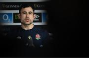 8 March 2024; England defence coach Felix Jones during an England rugby media conference at Twickenham Stadium in London, England. Photo by Harry Murphy/Sportsfile