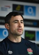 8 March 2024; England defence coach Felix Jones during an England rugby media conference at Twickenham Stadium in London, England. Photo by Harry Murphy/Sportsfile