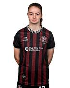 5 March 2024; Aoibhe Fleming during a Bohemians squad portrait session at DCU Sports Complex in Dublin. Photo by Piaras Ó Mídheach/Sportsfile