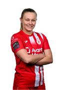 7 March 2024; Kelly Crompton during a Sligo Rovers FC squad portrait session at The Showgrounds in Sligo. Photo by Stephen McCarthy/Sportsfile