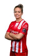 7 March 2024; Emma Hansberry during a Sligo Rovers FC squad portrait session at The Showgrounds in Sligo. Photo by Stephen McCarthy/Sportsfile