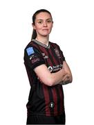5 March 2024; Lisa Murphy during a Bohemians squad portrait session at DCU Sports Complex in Dublin. Photo by Piaras Ó Mídheach/Sportsfile