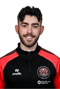 5 March 2024; Strength and conditioning coach Oran Donovan during a Bohemians squad portrait session at DCU Sports Complex in Dublin. Photo by Piaras Ó Mídheach/Sportsfile