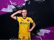 5 March 2024; Goalkeeper Medbh Ryan during a Bohemians squad portrait session at DCU Sports Complex in Dublin. Photo by Piaras Ó Mídheach/Sportsfile