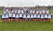 8 March 2024; The Ulster University panel before the 2024 Ladies HEC O’Connor Cup semi-final match between University College Cork and Ulster University at MTU Cork. Photo by Stephen Marken/Sportsfile