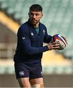 8 March 2024; Hugo Keenan during an Ireland rugby captain's run at Twickenham Stadium in London, England. Photo by Harry Murphy/Sportsfile