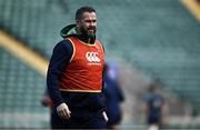 8 March 2024; Head coach Andy Farrell during an Ireland rugby captain's run at Twickenham Stadium in London, England. Photo by Harry Murphy/Sportsfile
