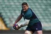 8 March 2024; Tadhg Furlong during an Ireland rugby captain's run at Twickenham Stadium in London, England. Photo by Harry Murphy/Sportsfile