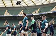 8 March 2024; Ryan Baird during an Ireland rugby captain's run at Twickenham Stadium in London, England. Photo by Harry Murphy/Sportsfile