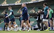 8 March 2024; Finlay Bealham during an Ireland rugby captain's run at Twickenham Stadium in London, England. Photo by Harry Murphy/Sportsfile