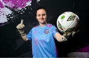 6 March 2024; Maria O’Sullivan during a Galway United FC squad portrait session at The Galmont Hotel in Galway. Photo by Seb Daly/Sportsfile