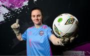 6 March 2024; Maria O’Sullivan during a Galway United FC squad portrait session at The Galmont Hotel in Galway. Photo by Seb Daly/Sportsfile