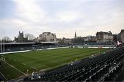 8 March 2024; A general view inside the stadium before the U20 Six Nations Rugby Championship match between England and Ireland at The Recreation Ground in Bath, England. Photo by Harry Murphy/Sportsfile