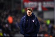 8 March 2024; Shelbourne manager Damien Duff before the SSE Airtricity Men's Premier Division match between Bohemians and Shelbourne at Dalymount Park in Dublin. Photo by Stephen McCarthy/Sportsfile