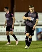 8 March 2024; Daryl Horgan of Dundalk reacts after a missed chance during the SSE Airtricity Men's Premier Division match between St Patrick's Athletic and Dundalk at Richmond Park in Dublin. Photo by Piaras Ó Mídheach/Sportsfile