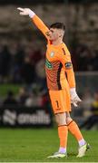 8 March 2024; Bray Wanderers goalkeeper Jimmy Corcoran during the SSE Airtricity Men's First Division match between Treaty United and Bray Wanderers at Markets Field in Limerick. Photo by Michael P Ryan/Sportsfile