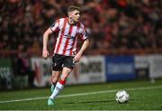 8 March 2024; Ronan Boyce of Derry City during the SSE Airtricity Men's Premier Division match between Derry City and Waterford at The Ryan McBride Brandywell Stadium in Derry. Photo by Ramsey Cardy/Sportsfile