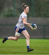 9 March 2024; Roisin Rodgers of ATU Sligo during the 2024 Ladies HEC Moynihan Cup final match between Atlantic Technological University Sligo and Mary Immaculate College Limerick at MTU Cork. Photo by Brendan Moran/Sportsfile