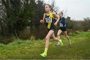 9 March 2024; Holly Renton of SH Westport, Mayo, competes in the junior girls 2500m during the 123.ie All Ireland Schools Cross Country Championships at Tymon Park in Tallaght, Dublin. Photo by Sam Barnes/Sportsfile