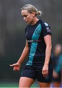 9 March 2024; Stephanie Zambra of Shamrock Rovers during the SSE Airtricity Women's Premier Division match between DLR Waves and Shamrock Rovers at UCD Bowl in Belfield, Dublin. Photo by Tyler Miller/Sportsfile