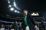 9 March 2024; Ireland captain Peter O'Mahony after his side's defeat in the Guinness Six Nations Rugby Championship match between England and Ireland at Twickenham Stadium in London, England. Photo by Harry Murphy/Sportsfile