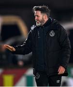 9 March 2024; Shamrock Rovers manager Stephen Bradley after his side's draw in the SSE Airtricity Men's Premier Division match between Sligo Rovers and Shamrock Rovers at The Showgrounds in Sligo. Photo by Stephen McCarthy/Sportsfile