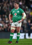 9 March 2024; Tadhg Furlong of Ireland during the Guinness Six Nations Rugby Championship match between England and Ireland at Twickenham Stadium in London, England. Photo by Harry Murphy/Sportsfile