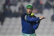 9 March 2024; Limerick goalkeeper Nickie Quaid during the Allianz Hurling League Division 1 Group B match between Limerick and Tipperary at SuperValu Páirc Uí Chaoimh in Cork. Photo by Seb Daly/Sportsfile