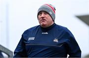 10 March 2024; Cork manager Pat Ryan before the Allianz Hurling League Division 1 Group A match between Offaly and Cork at Glenisk O'Connor Park in Tullamore, Offaly. Photo by Tyler Miller/Sportsfile