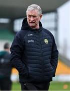 10 March 2024; Offaly manager Johnny Kelly before the Allianz Hurling League Division 1 Group A match between Offaly and Cork at Glenisk O'Connor Park in Tullamore, Offaly. Photo by Tyler Miller/Sportsfile