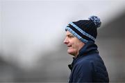 10 March 2024; Dublin manager Micheál Donoghue during the Allianz Hurling League Division 1 Group B match between Galway v Dublin at Pearse Stadium in Galway. Photo by Piaras Ó Mídheach/Sportsfile