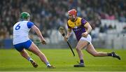 10 March 2024; Conor Hearne of Wexford in action against Billy Nolan of Waterford during the Allianz Hurling League Division 1 Group A match between Waterford and Wexford at Walsh Park in Waterford. Photo by Seb Daly/Sportsfile
