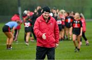 9 March 2024; UCC manager Joe Carroll during the 2024 Ladies HEC Lynch Cup final match between Munster Technological University Cork and University College Cork at MTU Cork. Photo by Brendan Moran/Sportsfile
