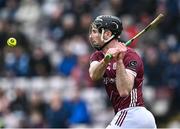 10 March 2024; Padraic Mannion of Galway during the Allianz Hurling League Division 1 Group B match between Galway v Dublin at Pearse Stadium in Galway. Photo by Piaras Ó Mídheach/Sportsfile