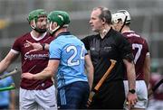 10 March 2024; Referee Johnny Murphy during the Allianz Hurling League Division 1 Group B match between Galway v Dublin at Pearse Stadium in Galway. Photo by Piaras Ó Mídheach/Sportsfile