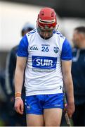 10 March 2024; Patrick Fitzgerald of Waterford after their side's defeat in the Allianz Hurling League Division 1 Group A match between Waterford and Wexford at Walsh Park in Waterford. Photo by Seb Daly/Sportsfile